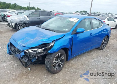 2021 Nissan Sentra Sv Xtronic Cvt z USA, uszkodzony, nr VIN 3N1AB8CV1MY308636